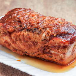 Succulent Slow Cooker Pork Loin Barbecue