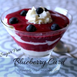 Sugar Free Blueberry Curd
