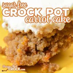 Sugar Free Crock Pot Carrot Cake