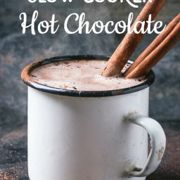 Sugar-Free Slow Cooker Hot Chocolate (Without Sweentened Condensed Milk)