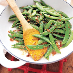 Sugar Snap Peas with Toasted Almonds