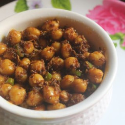 Sukka Chana Curry Recipe
