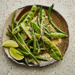 Summer Beans with Miso Butter