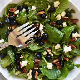 Summer Blueberry Salad With Toasted Pecans and Feta