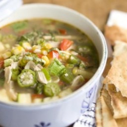 Summer Chicken and Vegetable Soup