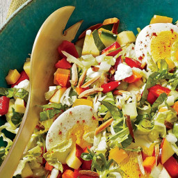 Summer Chopped Salad with Quick-Pickled Vegetables Recipe
