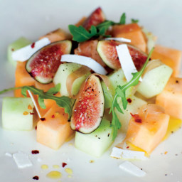 Summer Melon with Fig and Prosciutto