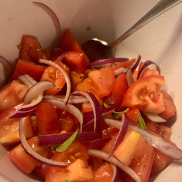 Summer Tomato Onion salad 