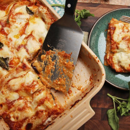 Summer Vegetable Lasagna With Zucchini, Squash, Eggplant, and Tomato Recipe
