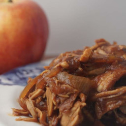 Sunday Slow Cooker: Apple BBQ Pulled Turkey