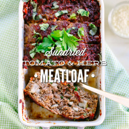 Sundried Tomato and Herb Meatloaf