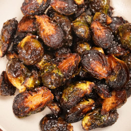 Super Crispy Roasted Brussels Sprouts