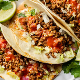 Super Easy Ground Beef Tacos