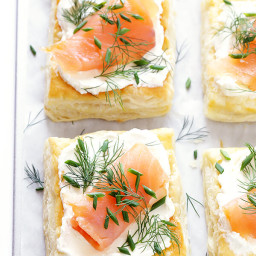 (Super-Easy!) Smoked Salmon and Cream Cheese Pastries
