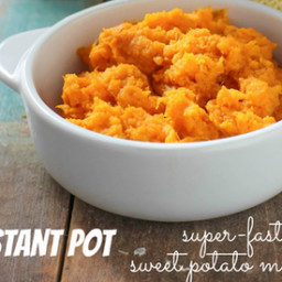 Super Fast Instant Pot Sweet Potato Mash