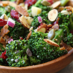 Super Healthy Broccoli Salad