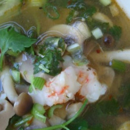 Super Hot and Sour Shrimp Soup Recipe