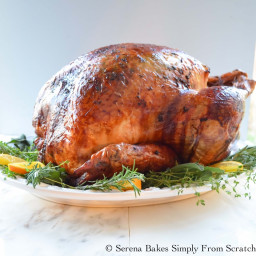 SUPER JUICY TURKEY BAKED IN CHEESECLOTH AND WHITE WINE
