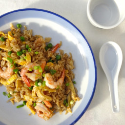 Super Simple Seven: Fried Rice with Sous Vide Prawn                