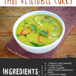 Super Simple Soup Maker Thai Vegetable Curry