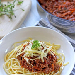 Super Simple Spaghetti Bolognese