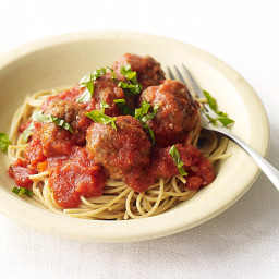 Super–Easy Spaghetti and Meatballs