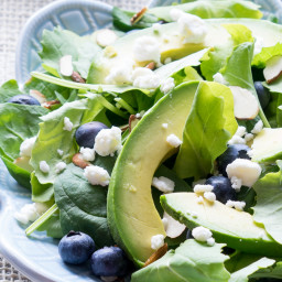 Superfood Avocado Blueberry Salad