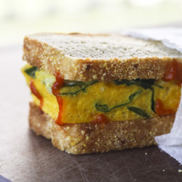 Supreme Spinach and Egg Breakfast Sandwiches | Make Ahead Mondays