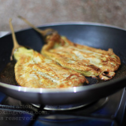 Susans Tortang Talong (Stuffed Eggplan Omelet)