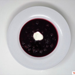 Swedish Blueberry Soup