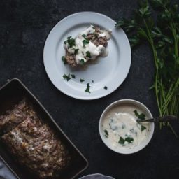 Swedish Meatball Loaf and Gravy