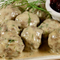 Swedish Meatballs with Dill