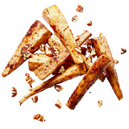 Sweet & Nutty Roasted Spiced Parsnips