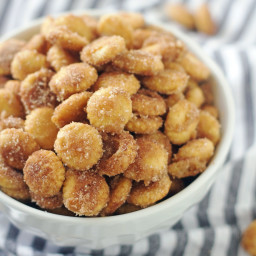 Sweet & Salty Churro Toffee Snack Mix