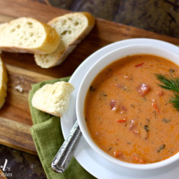 Sweet and Creamy Tomato Bisque