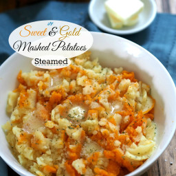 Sweet and Gold Mashed Potatoes