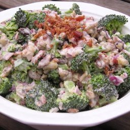 Sweet And Nutty Broccoli Salad