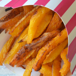 Sweet and Salty Butternut Squash French Fries Recipe