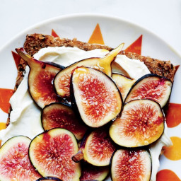 Sweet and Salty Fig Toast