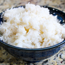 Sweet and Salty Instant Pot Coconut Rice