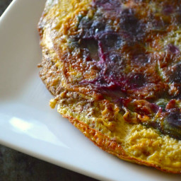 Sweet and Savory Blueberry Omelet Recipe