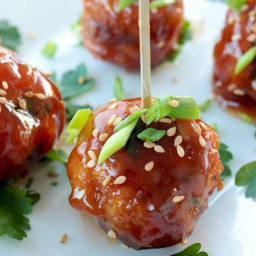 Sweet and Sour Asian Fish Balls