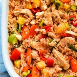 Sweet and Sour Chicken Casserole