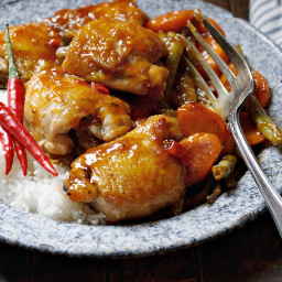 Sweet and Sour Chicken Thighs