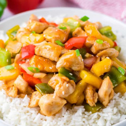 Sweet and Sour Chicken with Pineapple