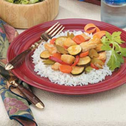 Sweet-and-Sour Chicken with Rice Recipe