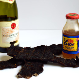 Sweet and Sour Duck Sauce Beef Jerky