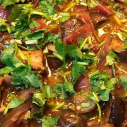 Sweet And Sour Eggplant Recipe by Tasty