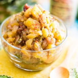 Sweet and Sour, Hot and Spicy Pineapple Chutney
