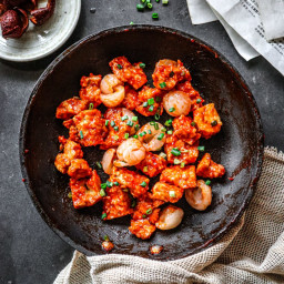 Sweet and Sour Lychee Tofu 